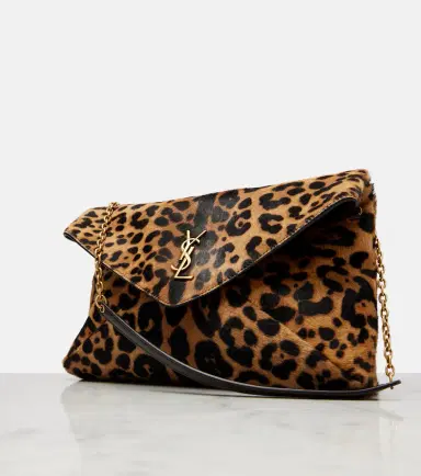 Saint Laurent Cassandre calf hair shoulder bag | Thumbnail 2 Saint Laurent Cassandre calf hair shoulder bag | Thumbnail 2
