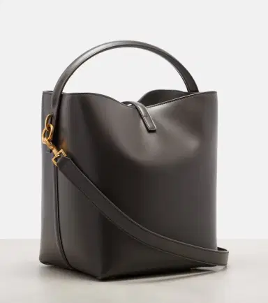 Saint Laurent Le 37 Cassandre leather bucket bag | Thumbnail 3 Saint Laurent Le 37 Cassandre leather bucket bag | Thumbnail 3