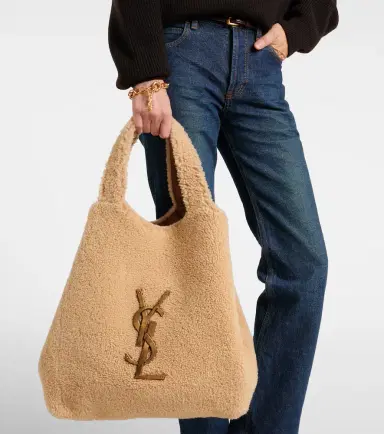 Saint Laurent Icare Maxi shearling shopper | Thumbnail 6 Saint Laurent Icare Maxi shearling shopper | Thumbnail 6