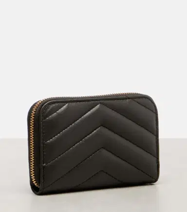 Saint Laurent Cassandre quilted leather card case | Thumbnail 3 Saint Laurent Cassandre quilted leather card case | Thumbnail 3