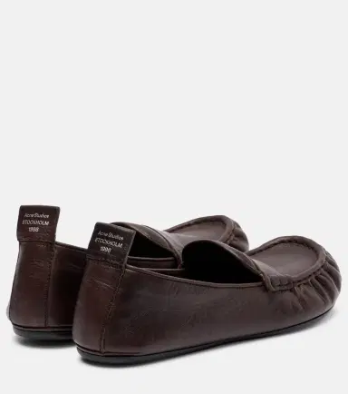 Acne Studios Leather penny loafers | Thumbnail 4 Acne Studios Leather penny loafers | Thumbnail 4