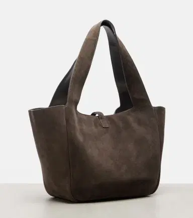 Saint Laurent Le 5 à 7 Bea suede tote bag | Thumbnail 3 Saint Laurent Le 5 à 7 Bea suede tote bag | Thumbnail 3