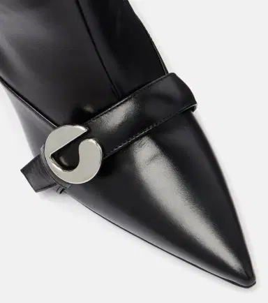 Coperni Logo leather knee-high boots | Thumbnail 4 Coperni Logo leather knee-high boots | Thumbnail 4
