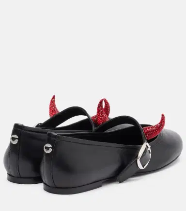Coperni x Disney leather Mary Jane flats | Thumbnail 2 Coperni x Disney leather Mary Jane flats | Thumbnail 2