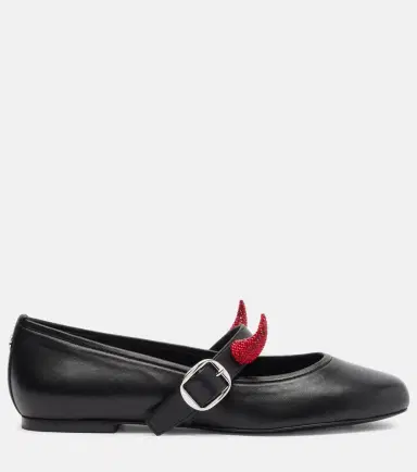 Coperni x Disney leather Mary Jane flats | Thumbnail 3 Coperni x Disney leather Mary Jane flats | Thumbnail 3
