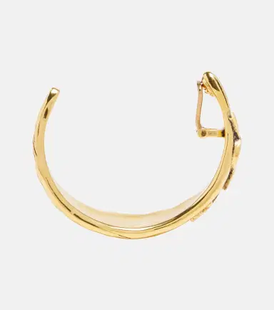 Saint Laurent Cassandre Large clip-on earrings | Thumbnail 3 Saint Laurent Cassandre Large clip-on earrings | Thumbnail 3