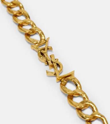 Saint Laurent Cassandre chain bracelet | Thumbnail 3 Saint Laurent Cassandre chain bracelet | Thumbnail 3