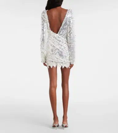 Christopher Esber Opaline open-back sequined minidress | Thumbnail 2 Christopher Esber Opaline open-back sequined minidress | Thumbnail 2