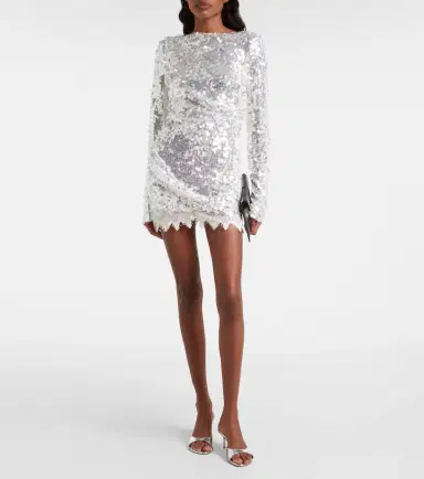 Christopher Esber Opaline open-back sequined minidress | Thumbnail 3 Christopher Esber Opaline open-back sequined minidress | Thumbnail 3