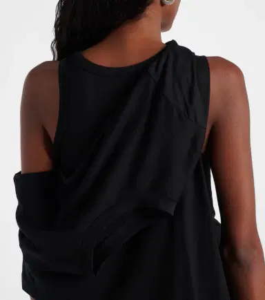 Coperni Layered cotton-blend jersey maxi dress | Thumbnail 5 Coperni Layered cotton-blend jersey maxi dress | Thumbnail 5