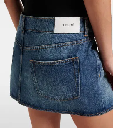 Coperni Denim wrap skirt | Thumbnail 2 Coperni Denim wrap skirt | Thumbnail 2