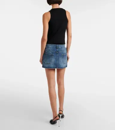 Coperni Denim wrap skirt | Thumbnail 3 Coperni Denim wrap skirt | Thumbnail 3