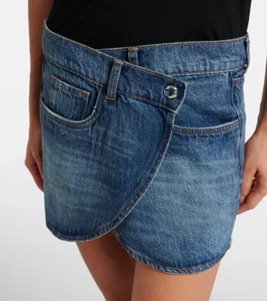 Coperni Denim wrap skirt | Thumbnail 4 Coperni Denim wrap skirt | Thumbnail 4