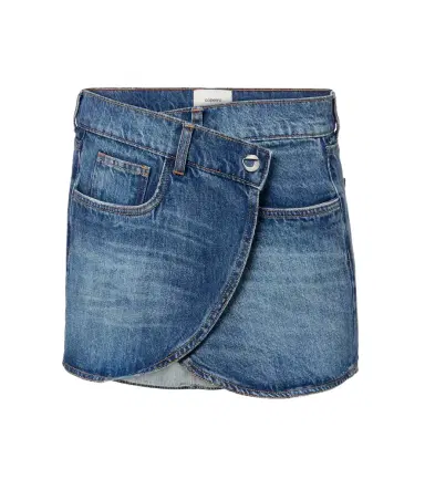 Coperni Denim wrap skirt | Thumbnail 1 Coperni Denim wrap skirt | Thumbnail 1