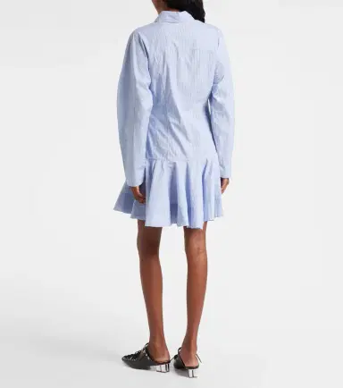 Ganni Striped cotton shirt dress | Thumbnail 2 Ganni Striped cotton shirt dress | Thumbnail 2