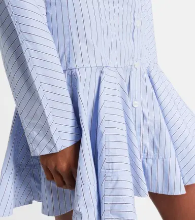 Ganni Striped cotton shirt dress | Thumbnail 5 Ganni Striped cotton shirt dress | Thumbnail 5