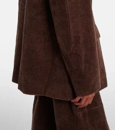 Ganni Cotton corduroy blazer | Thumbnail 4 Ganni Cotton corduroy blazer | Thumbnail 4