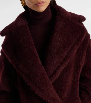 Max Mara Teddy Bear Icon alpaca wool, wool, and silk coat | Thumbnail 4 Max Mara Teddy Bear Icon alpaca wool, wool, and silk coat | Thumbnail 4