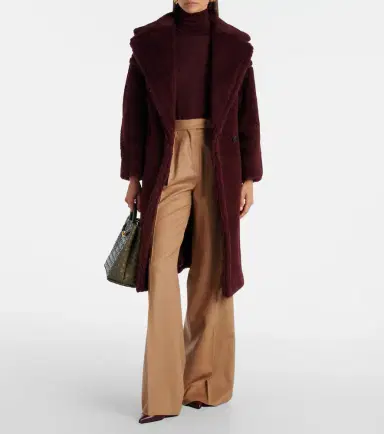 Max Mara Teddy Bear Icon alpaca wool, wool, and silk coat | Thumbnail 7 Max Mara Teddy Bear Icon alpaca wool, wool, and silk coat | Thumbnail 7