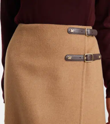 Max Mara Curzio wool wrap skirt | Thumbnail 2 Max Mara Curzio wool wrap skirt | Thumbnail 2