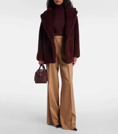 Max Mara Olga apaca, wool and silk peacoat | Thumbnail 3 Max Mara Olga apaca, wool and silk peacoat | Thumbnail 3