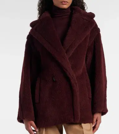 Max Mara Olga apaca, wool and silk peacoat | Thumbnail 6 Max Mara Olga apaca, wool and silk peacoat | Thumbnail 6