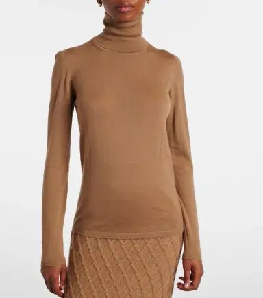 Max Mara Saluto virgin wool turtleneck sweater | Thumbnail 4 Max Mara Saluto virgin wool turtleneck sweater | Thumbnail 4