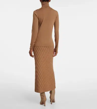 Max Mara Saluto virgin wool turtleneck sweater | Thumbnail 5 Max Mara Saluto virgin wool turtleneck sweater | Thumbnail 5
