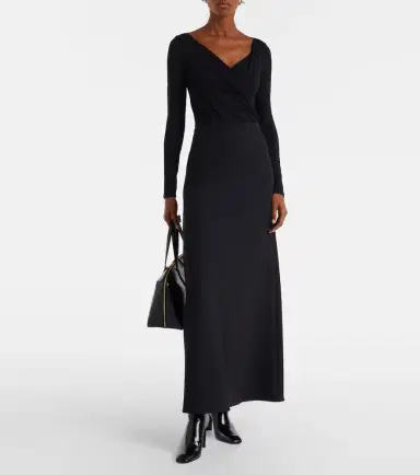 Max Mara Cicaldi wrap bodysuit | Thumbnail 2 Max Mara Cicaldi wrap bodysuit | Thumbnail 2