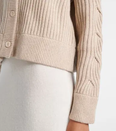 Max Mara Afelio wool and cashmere cardigan | Thumbnail 4 Max Mara Afelio wool and cashmere cardigan | Thumbnail 4