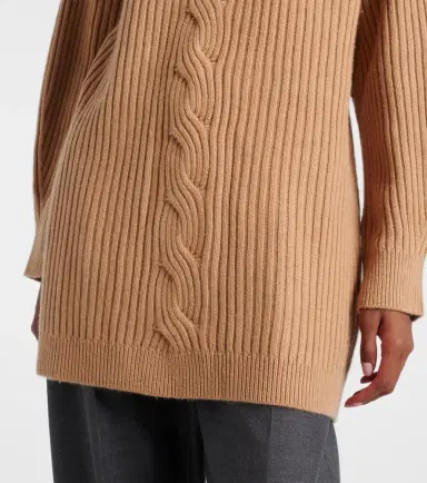 Max Mara Alcazar wool and cashmere turtleneck sweater | Thumbnail 2 Max Mara Alcazar wool and cashmere turtleneck sweater | Thumbnail 2