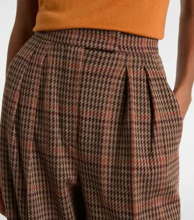 Max Mara Seggio wool and cotton jersey wide-leg pants | Thumbnail 2 Max Mara Seggio wool and cotton jersey wide-leg pants | Thumbnail 2