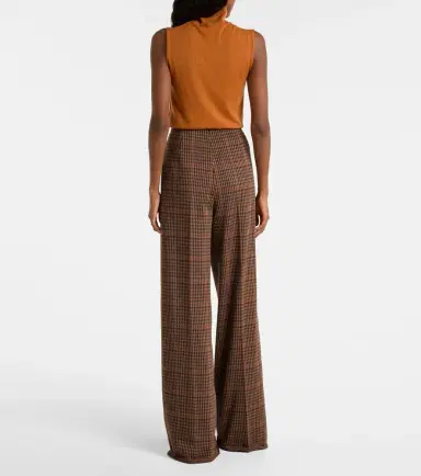 Max Mara Seggio wool and cotton jersey wide-leg pants | Thumbnail 5 Max Mara Seggio wool and cotton jersey wide-leg pants | Thumbnail 5