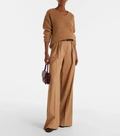 Max Mara Pantera camel hair and silk sweater | Thumbnail 2 Max Mara Pantera camel hair and silk sweater | Thumbnail 2