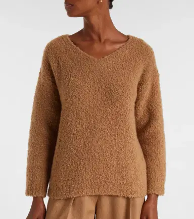 Max Mara Pantera camel hair and silk sweater | Thumbnail 5 Max Mara Pantera camel hair and silk sweater | Thumbnail 5
