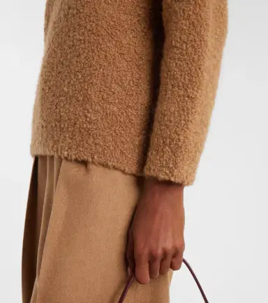 Max Mara Pantera camel hair and silk sweater | Thumbnail 6 Max Mara Pantera camel hair and silk sweater | Thumbnail 6