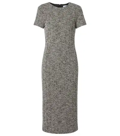 Max Mara Giugno cotton and wool-blend midi dress | Thumbnail 1 Max Mara Giugno cotton and wool-blend midi dress | Thumbnail 1