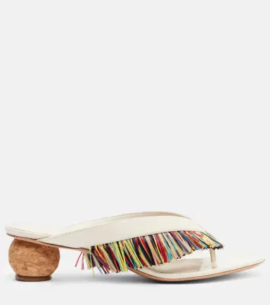 Ferragamo Bettie fringed sandals | Thumbnail 4 Ferragamo Bettie fringed sandals | Thumbnail 4
