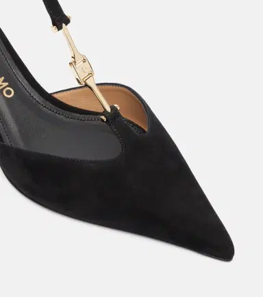 Ferragamo Traci 40 suede pumps | Thumbnail 3 Ferragamo Traci 40 suede pumps | Thumbnail 3