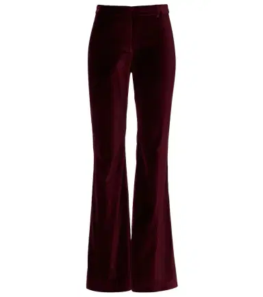 Etro Mid-rise cotton velvet flared pants | Thumbnail 1 Etro Mid-rise cotton velvet flared pants | Thumbnail 1