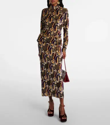 Etro Paisley semi-sheer top | Thumbnail 4 Etro Paisley semi-sheer top | Thumbnail 4