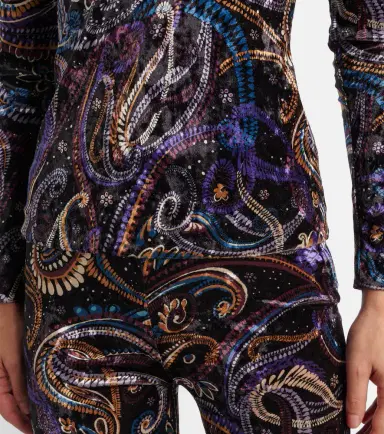 Etro Paisley velvet top | Thumbnail 4 Etro Paisley velvet top | Thumbnail 4