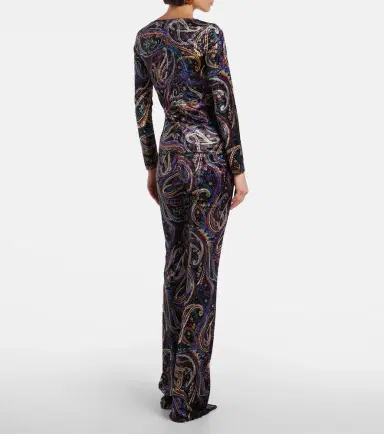 Etro Paisley velvet top | Thumbnail 5 Etro Paisley velvet top | Thumbnail 5
