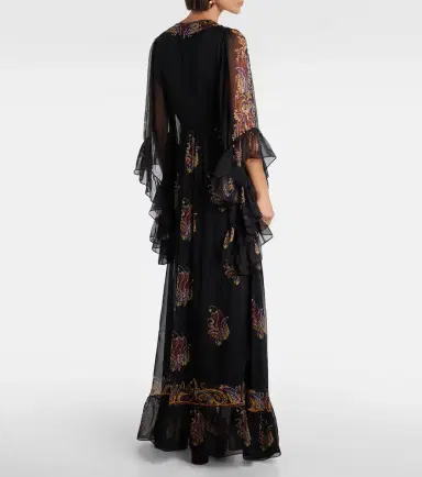 Etro Paisley silk maxi dress | Thumbnail 2 Etro Paisley silk maxi dress | Thumbnail 2