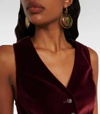 Etro Cotton velvet vest | Thumbnail 5 Etro Cotton velvet vest | Thumbnail 5