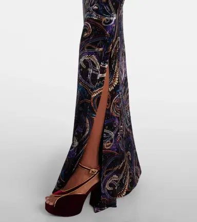 Etro Sequined turtleneck gown | Thumbnail 5 Etro Sequined turtleneck gown | Thumbnail 5