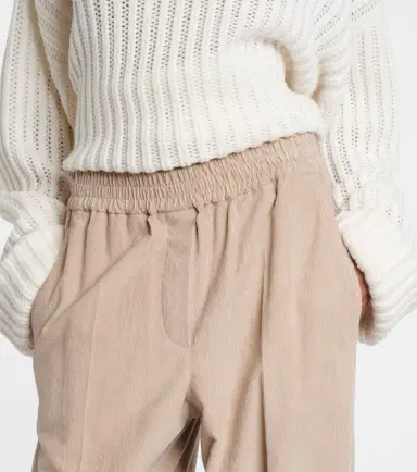 Brunello Cucinelli Cotton corduroy wide-leg pants | Thumbnail 4 Brunello Cucinelli Cotton corduroy wide-leg pants | Thumbnail 4