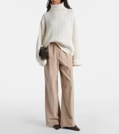 Brunello Cucinelli Cotton corduroy wide-leg pants | Thumbnail 5 Brunello Cucinelli Cotton corduroy wide-leg pants | Thumbnail 5