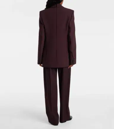 Victoria Beckham Single-breasted blazer | Thumbnail 3 Victoria Beckham Single-breasted blazer | Thumbnail 3