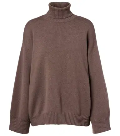 Brunello Cucinelli Oversized cashmere turtleneck sweater | Thumbnail 1 Brunello Cucinelli Oversized cashmere turtleneck sweater | Thumbnail 1